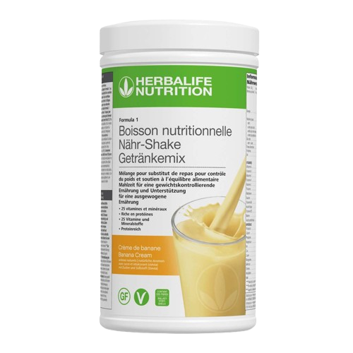 Formula 1 Nouvelle génération - Boisson Nutritionnelle Crème de banane 550 g