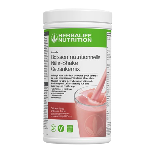 Formula 1 Nouvelle génération - Boisson Nutritionnelle Délice de fraise 550 g