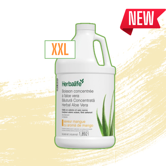 Boisson concentrée à l'aloe vera Saveur mangue 1,892 litre