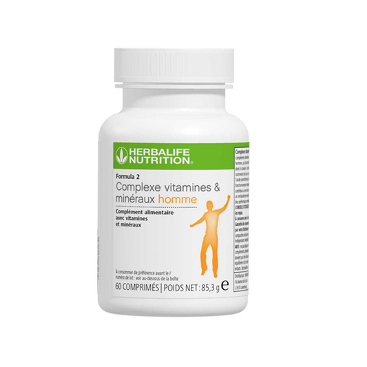 Formula 2 Complexe vitamines et minéraux homme 60 comprimés 85.3 g